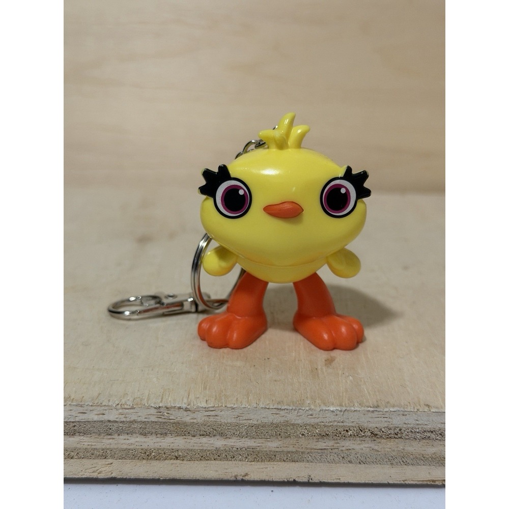 Toy Story 4 Ducky Figural Keychain Upcycled